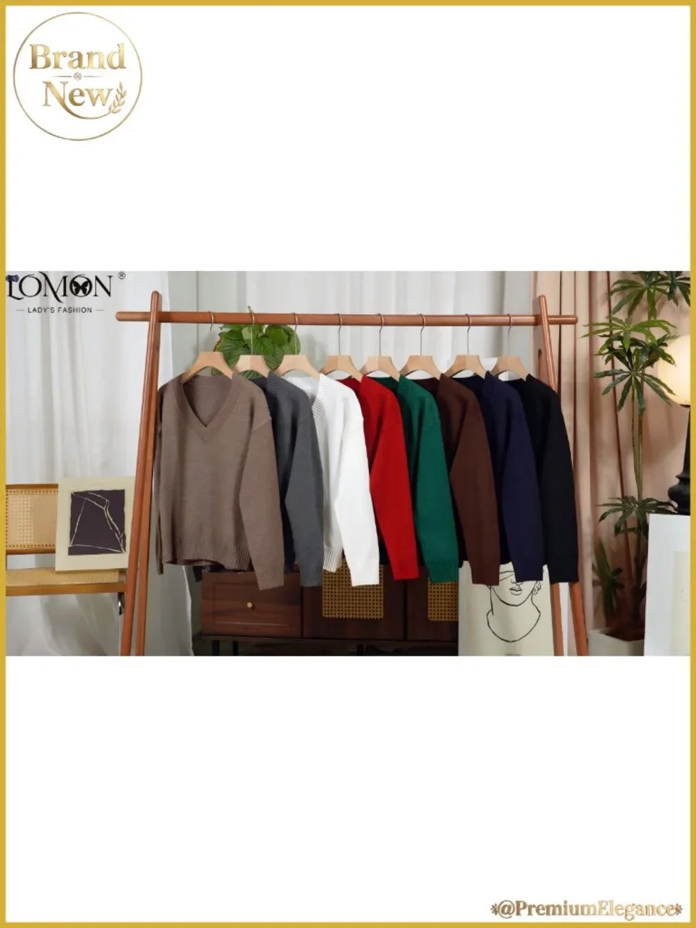 Womens V-Neck Crop Sweater Long Sleeve Lightweight Knit Pullover Fall Casual Top